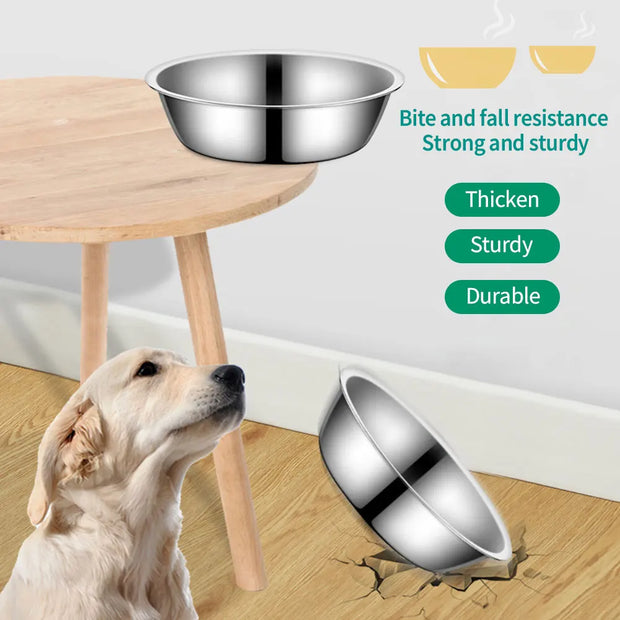 Large Stainless Steel Dog Bowl